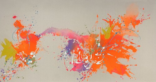 Over the rainbow 247 van Monika Starke, Schilderij te koop op Singulart