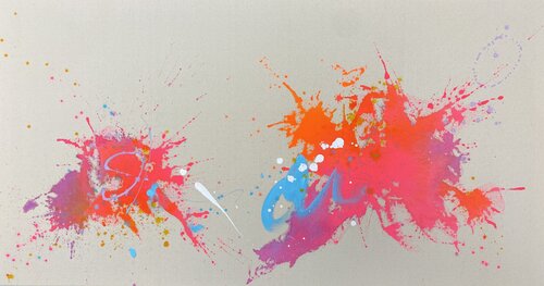 Vibes for good days 248 von Monika Starke, Malerei kaufen auf Singulart