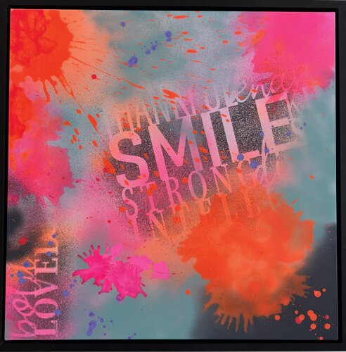 Smile 255 von Monika Starke, Malerei kaufen auf Singulart