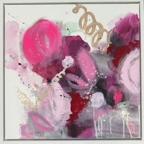 Poppy Love 1 van Monika Starke, Schilderij te koop op Singulart
