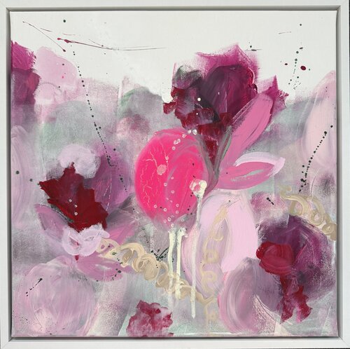 Poppy Love 2 van Monika Starke, Schilderij te koop op Singulart