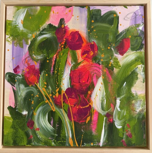 Garden´ s Heart 4 van Monika Starke, Schilderij te koop op Singulart