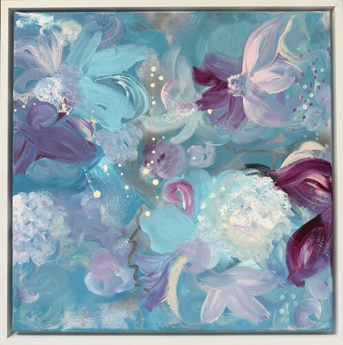 Azure Florals 2 256 von Monika Starke, Malerei kaufen auf Singulart