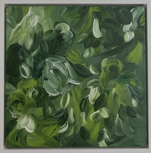 Green Leaves Whisper 3 von Monika Starke, Malerei kaufen auf Singulart