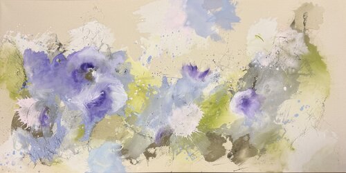 Violet haze in Spring van Monika Starke, Schilderij te koop op Singulart