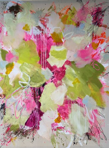 Blooming Expanse 266 by Monika Starke, Painting for Sale on Singulart