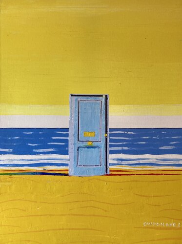 “Para entrar a vivir “ van Jose Ramon Campomanes, Schilderij te koop op Singulart