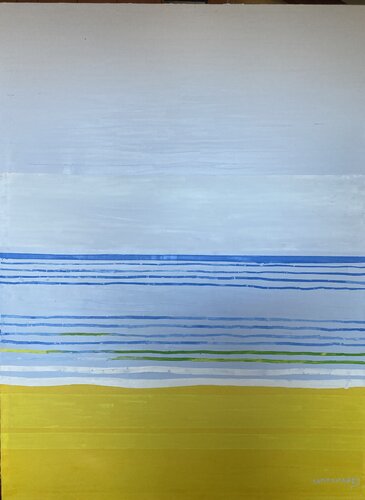 Horizonte Septiembre van Jose Ramon Campomanes, Schilderij te koop op Singulart