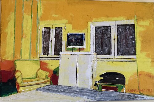 Habitación de hotel by Jose Ramon Campomanes, 회화 for Sale on Singulart