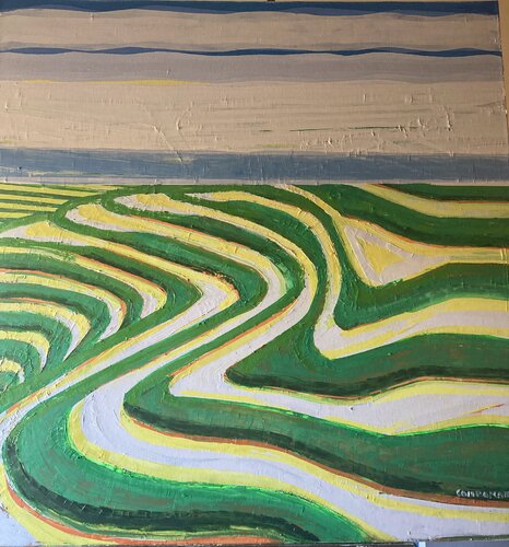 Indonesia di Jose Ramon Campomanes, Pittura in vendita su Singulart