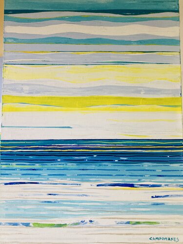 Horizontes de Calma de Jose Ramon Campomanes, Pintura a la venta en Singulart