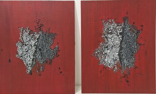 EL PESO DEL TIEMPO ( MONO NO AWARE) di Marta Reina, Pittura in vendita su Singulart