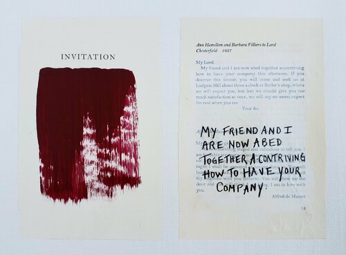 Love Letters - Ann Hamilton & Barbara Villiers to Lord Chesterfield, 1657 (2022) Cynthia Grow
