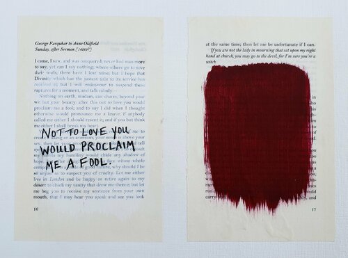 Love Letters - George Farquhar to Ann Oldfield, Sunday after Sermon, [1699?] (2022) di Cynthia Grow, Opera su carta in vendita su Singulart