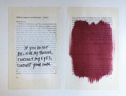Love Letters - William Congreve to Arabella Hunt, [1690] (2022) di Cynthia Grow, Opera su carta in vendita su Singulart