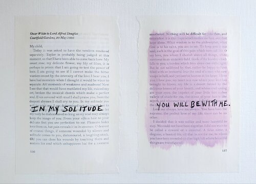 Love Letters - Oscar Wilde to Lord Alfred Douglas, Courtfield Gardens, 20 May 1895 (2022) Cynthia Grow