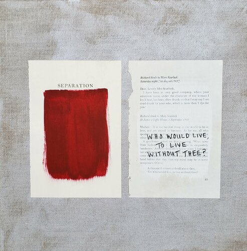 Love Letters - Richard Steele to Mary Scurlock, Saturday, 30 August 1707 by Cynthia Grow, Painting for Sale on Singulart