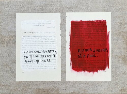 Love Letters -  Lord Byron to Lady Caroline Lamb, Sy Even, April 1812 Cynthia Grow