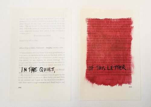 Love Letters - Alban Berg to Helene Nahowksi, Berghof, 18 July 1908 di Cynthia Grow, Opera su carta in vendita su Singulart