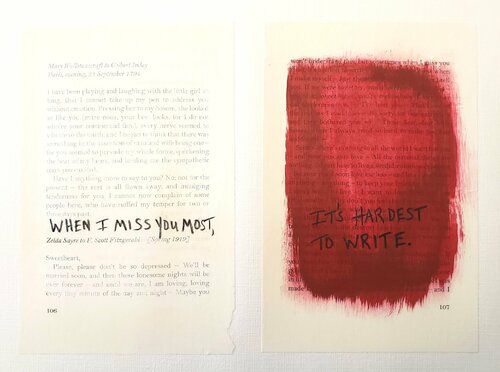 Love Letters - Zelda Sayre to F. Scott Fitzgerald, [spring 1919] di Cynthia Grow, Opera su carta in vendita su Singulart