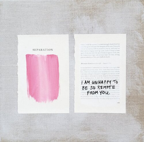 Love Letters - Separation: Alexander Hamilton to his Wife, 1781 Cynthia Grow