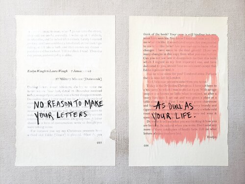 Love Letters - Evelyn Waugh to Laura Waugh, 7 January 1945, Dubrovnik Cynthia Grow