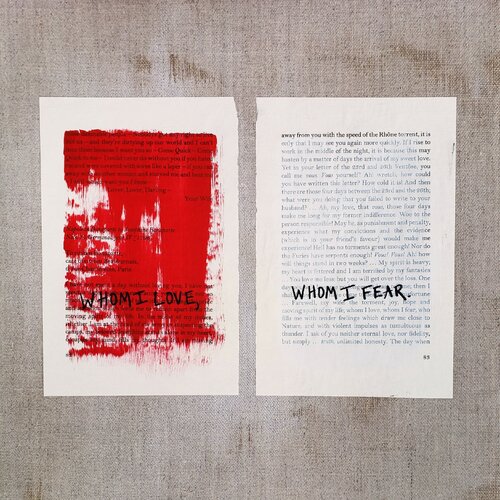 Love Letters - Napoleon Bonaparte to Josephine Bonaparte, Nice, 10 Germinal, IV [1796] von Cynthia Grow, Malerei kaufen auf Singulart