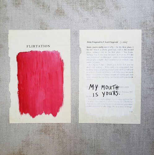 Love Letters - Flirtation: Zelda Fitzgerald to F. Scott Fitzgerald, [c. 1919] von Cynthia Grow, Malerei kaufen auf Singulart