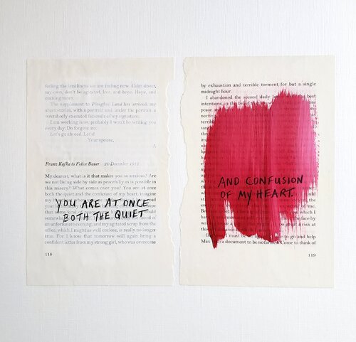 Love Letters - Franz Kafka to Felice Bauer by Cynthia Grow, Work on Paper for Sale on Singulart