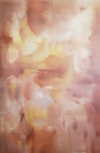 Dusk - Nit del Foc (Night of Fire) van Cynthia Grow, Schilderij te koop op Singulart