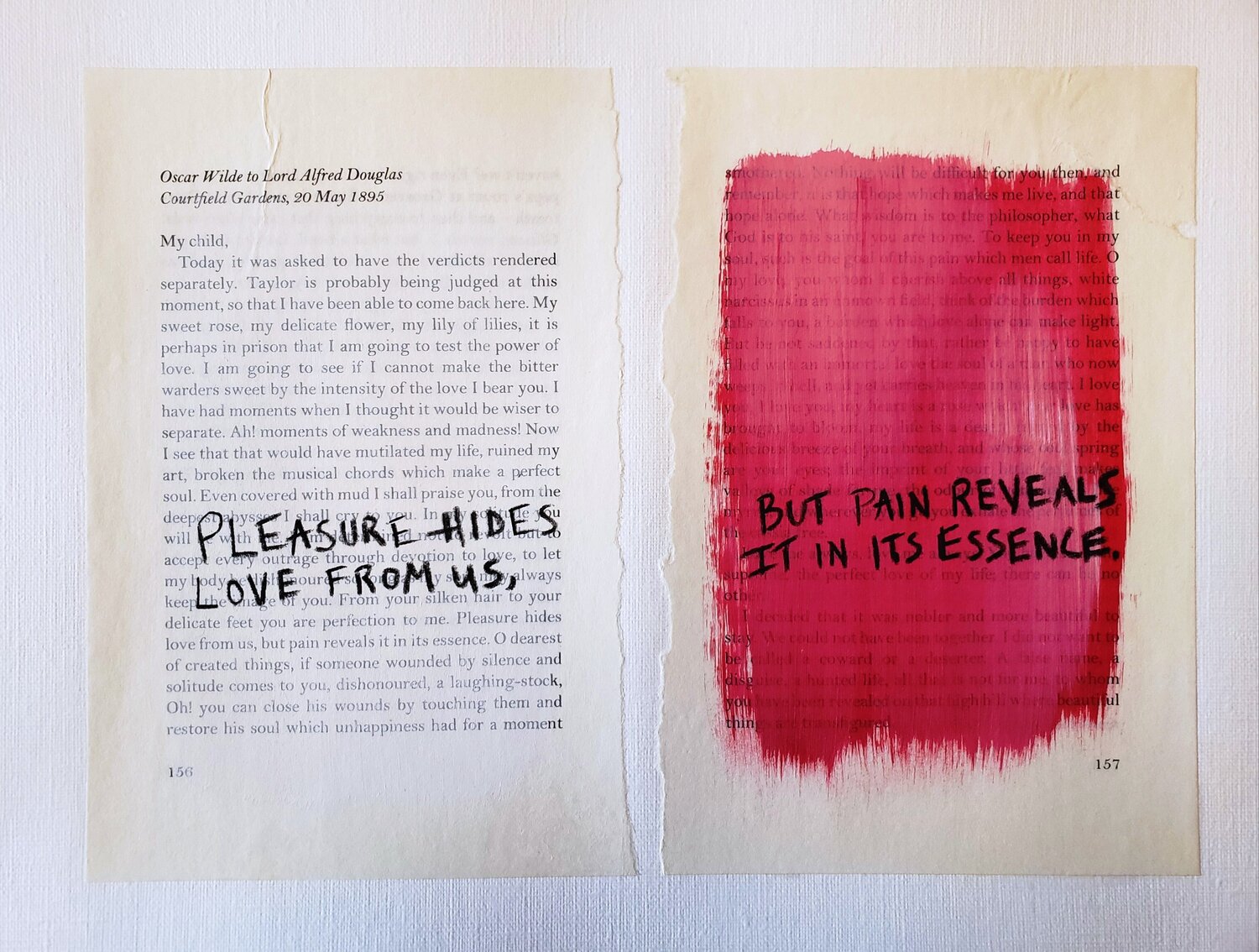 Love Letters - Oscar Wilde to Lord Alfred Douglas, Courtfield