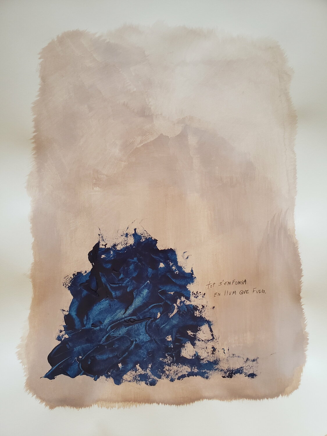 Camins - Everything Disappears With The Fleeing Light Cynthia Grow Werk auf Papier zu verkaufen