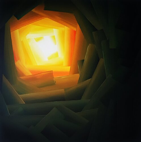 GLARE XIX van LUISELLA CANTATORE, Schilderij te koop op Singulart