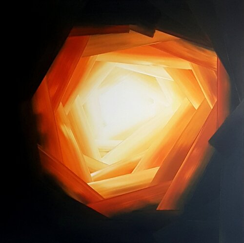 GLARE XV van LUISELLA CANTATORE, Schilderij te koop op Singulart
