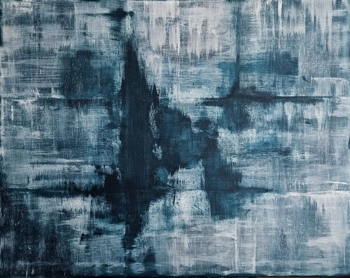 BREAKING THE RULES van LUISELLA CANTATORE, Schilderij te koop op Singulart