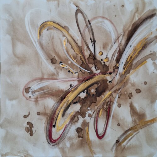 Flowers Rhapsody, Big 1 by Anna Goldbrook, Painting for Sale on Singulart