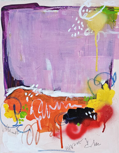 Colori della felicità n2 van Smirnova Evgenia, Schilderij te koop op Singulart