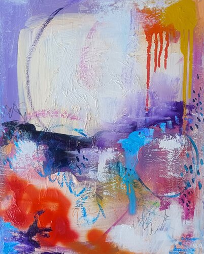 Colori della felicità n5 di Smirnova Evgenia, Pittura in vendita su Singulart