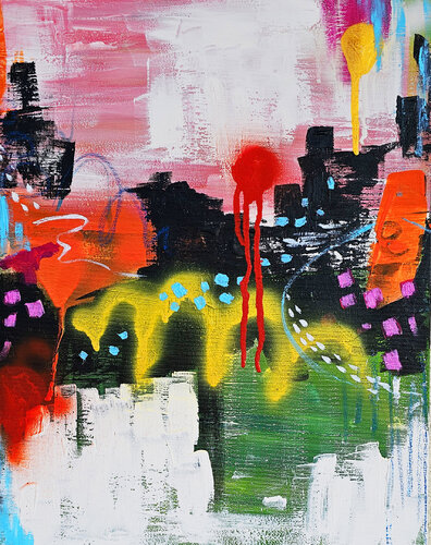 Colori della felicità n6 von Smirnova Evgenia, Malerei kaufen auf Singulart