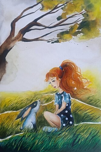 The Moment di Smirnova Evgenia, Pittura in vendita su Singulart