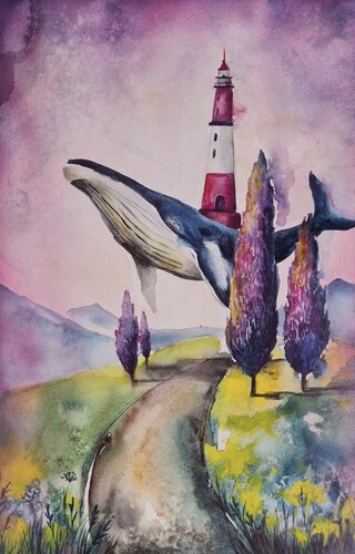 The Guardian of Dreams di Smirnova Evgenia, Pittura in vendita su Singulart