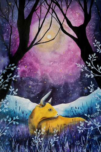 Where the Sky Breathes by Smirnova Evgenia, Painting for Sale on Singulart