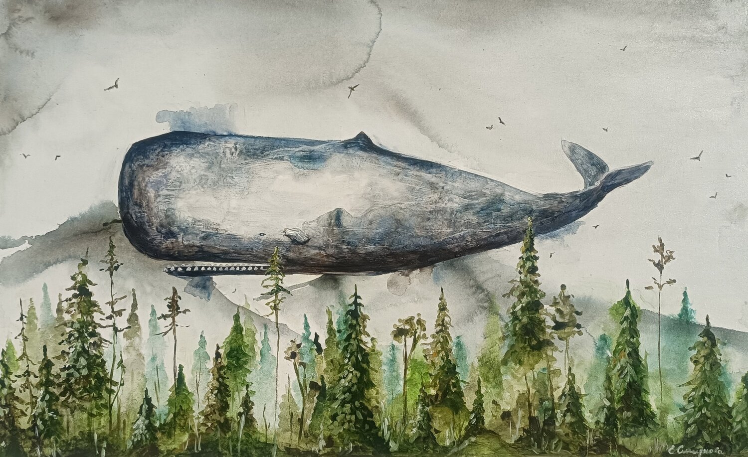 Over The Woods Smirnova Evgenia