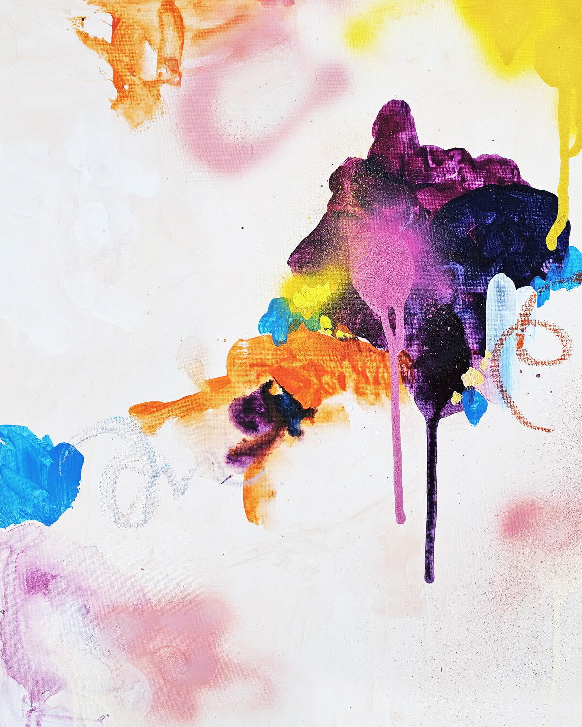 Colori della felicità n1 Smirnova Evgenia Dipinto originale in vendita