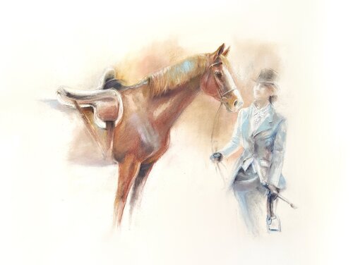 I´m looking at you kid by Michaela Stocker, Painting for Sale on Singulart