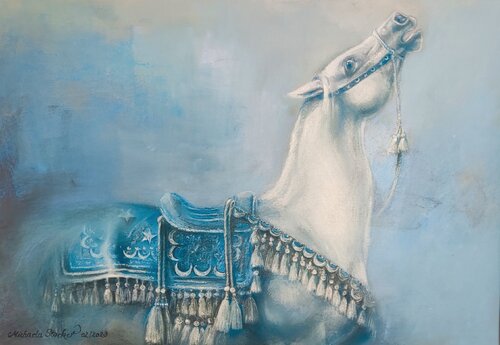 Stellae . Trinker der Lüfte by Michaela Stocker, Painting for Sale on Singulart