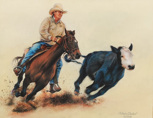 John by Michaela Stocker, Painting for Sale on Singulart