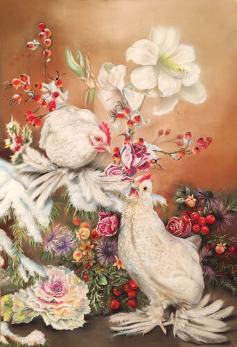 Winter by Michaela Stocker, Painting for Sale on Singulart