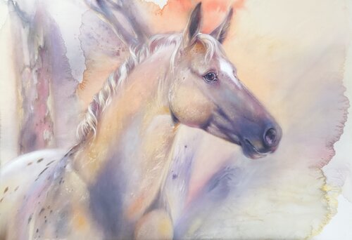 Mr. Appy by Michaela Stocker, Painting for Sale on Singulart