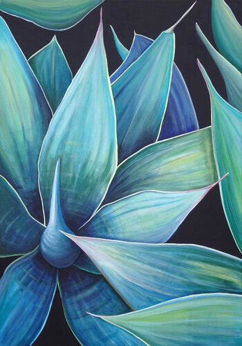 Agave di Silvia Mende, Pittura in vendita su Singulart